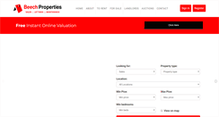 Desktop Screenshot of beechproperties.com